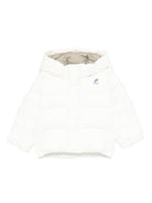 Giubbino per neonati K - Way Kids bianco con design trapuntato - Rubino Kids