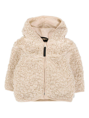 Giubbino per neonati Molo beige con texture Teddy Bear