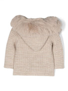 Giubbino per neonati PaZ RODRIGUEZ beige con cappuccio - Rubino Kids