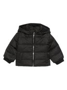 Giubbino per neonato Balmain Kids nero con design trapuntato - Rubino Kids