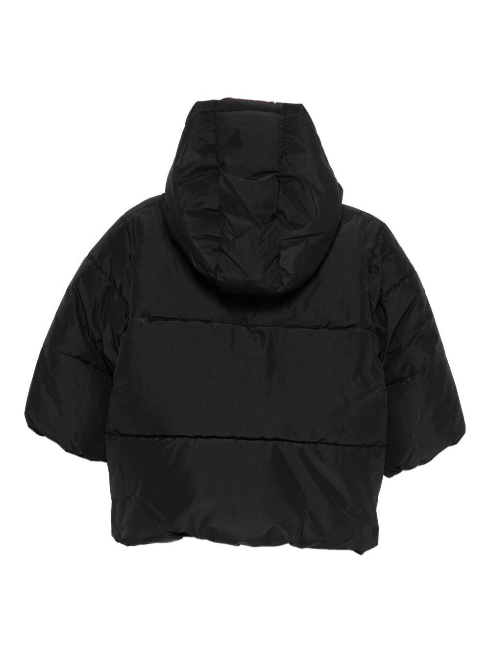 Giubbino per neonato Boss Kids nero con design trapuntato - Rubino Kids