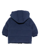 Giubbino per neonato Emporio Armani Kids blu con design imbottito - Rubino Kids