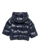 Giubbino per neonato Fay Kids blu con cappuccio - Rubino Kids