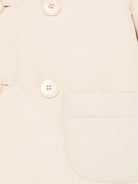 Giubbino per neonato Il Gufo beige con design doppiopetto - Rubino Kids