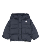 Giubbino per neonato K - Way Kids blu con design trapuntato - Rubino Kids