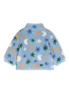 Giubbino per neonato Stella McCartney Kids azzurro a fantasia - Rubino Kids