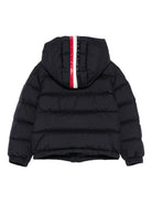 Giubbino Taidu per bambino Moncler Enfant blu con design trapuntato - Rubino Kids