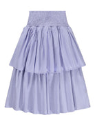 Gonna Brenna per bambina Molo viola con design arricciato - Rubino Kids