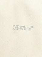 Gonna in cotone per bambina Off - White Kids bianco con spacco posteriore - Rubino Kids