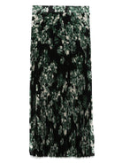 Gonna midi per donna Scotch & Soda verde plissettata - Rubino Kids