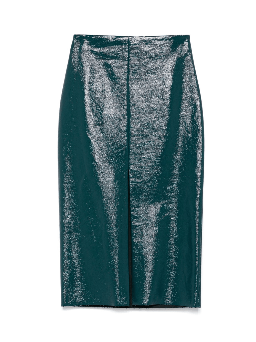 Gonna midi per donna THE M Nada verde con spacco anteriore - Rubino Kids