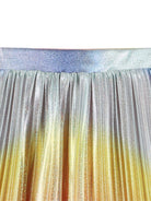 Gonna per bambina Billieblush multicolore plissettata iridescente - Rubino Kids