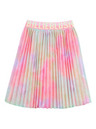 Gonna per bambina Billieblush rosa con design plissettato - Rubino Kids
