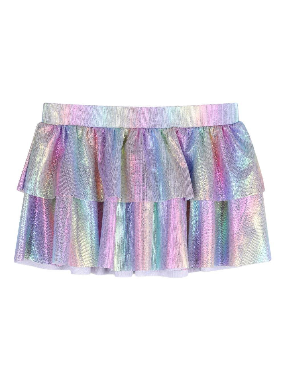 Gonna per bambina Billieblush viola con design iridescente - Rubino Kids