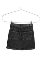 Gonna per bambina Bonpoint nera con bottoni sul davanti - Rubino Kids