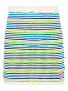 Gonna per bambina Casablanca Kids verde con vita elasticizzata - Rubino Kids