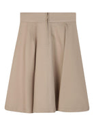 Gonna per bambina DKNY Kids beige con dettagli plissettati - Rubino Kids