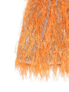 Gonna per bambina Douuod Kids arancione con frange - Rubino Kids