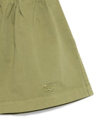 Gonna per bambina ETRO KIDS verde con elastico in vita - Rubino Kids