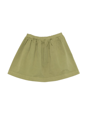 Gonna per bambina ETRO KIDS verde con elastico in vita
