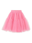 Gonna per bambina Monnalisa rosa in tulle - Rubino Kids