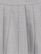 Gonna per bambina Pinko Kids grigia con design plissettato - Rubino Kids