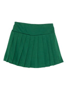 Gonna per bambina Polo Ralph Lauren Kids verde a pannelli plissettati - Rubino Kids