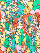 Gonna per bambina Stella McCartney Kids verde con stampa grafica - Rubino Kids