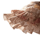 Gonna per bambina Zimmermann Kids multicolore con stampa floreale - Rubino Kids