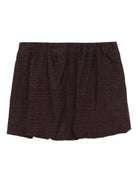 Gonna per donna ALYSI viola con motivo a quadri - Rubino Kids