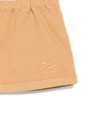 Gonna per neonata ETRO KIDS beige con logo ricamato - Rubino Kids