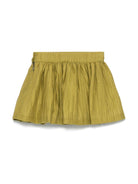 Gonna per neonata La Stupenderia verde plissettata - Rubino Kids