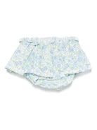 Gonna per neonata Mariella Ferrari azzurro a fiori - Rubino Kids