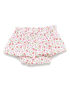 Gonna per neonata Mariella Ferrari bianco a fiori - Rubino Kids
