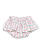 Gonna per neonata Mariella Ferrari bianco a fiori - Rubino Kids