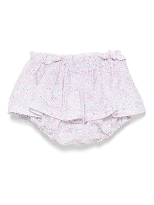 Gonna per neonata Mariella Ferrari rosa a fiori