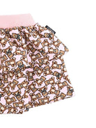 Gonna per neonata Moschino Kids rosa con stampa Teddy - Rubino Kids