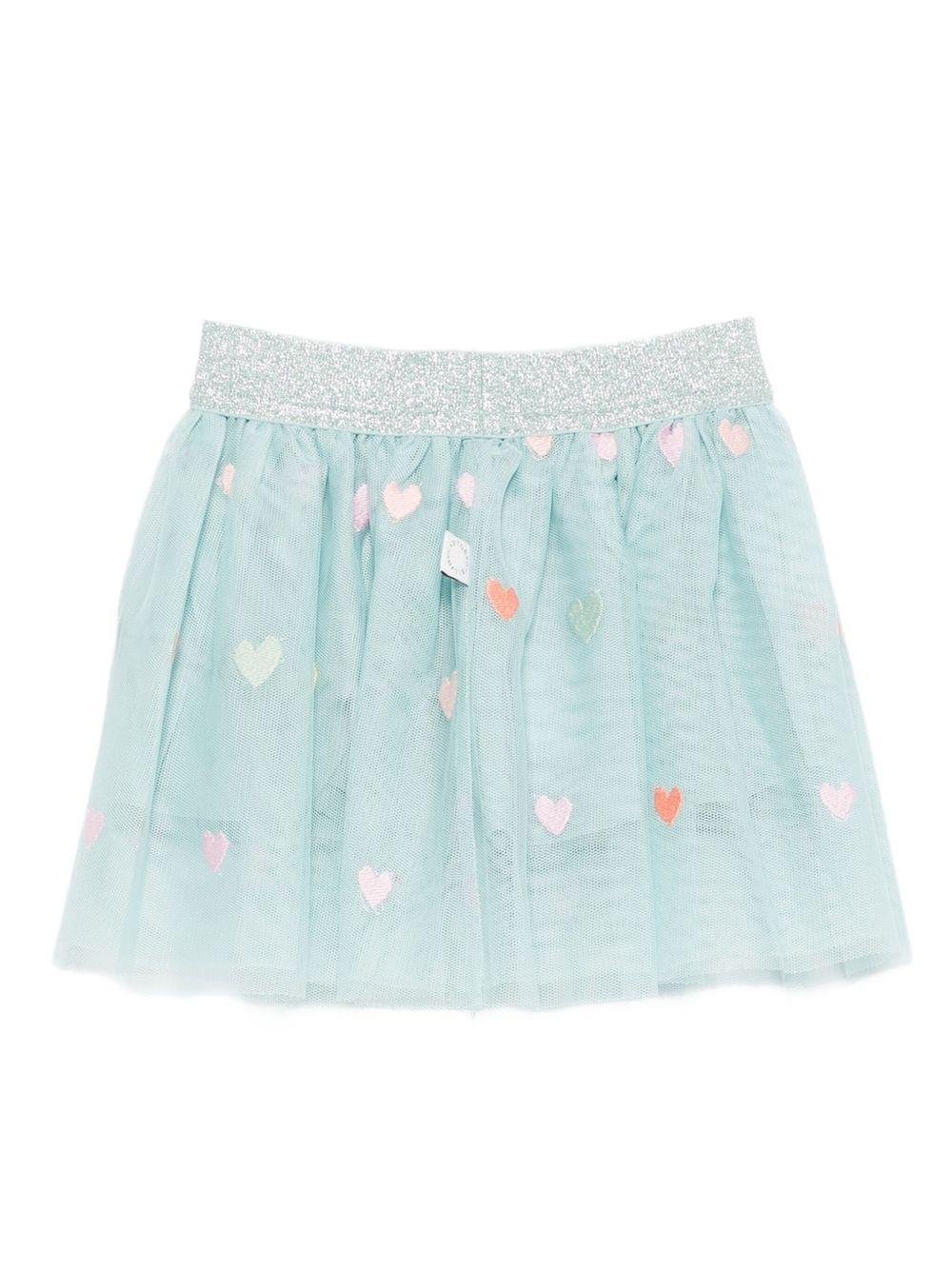 Gonna per neonata Stella McCartney Kids azzurro con decorazione - Rubino Kids