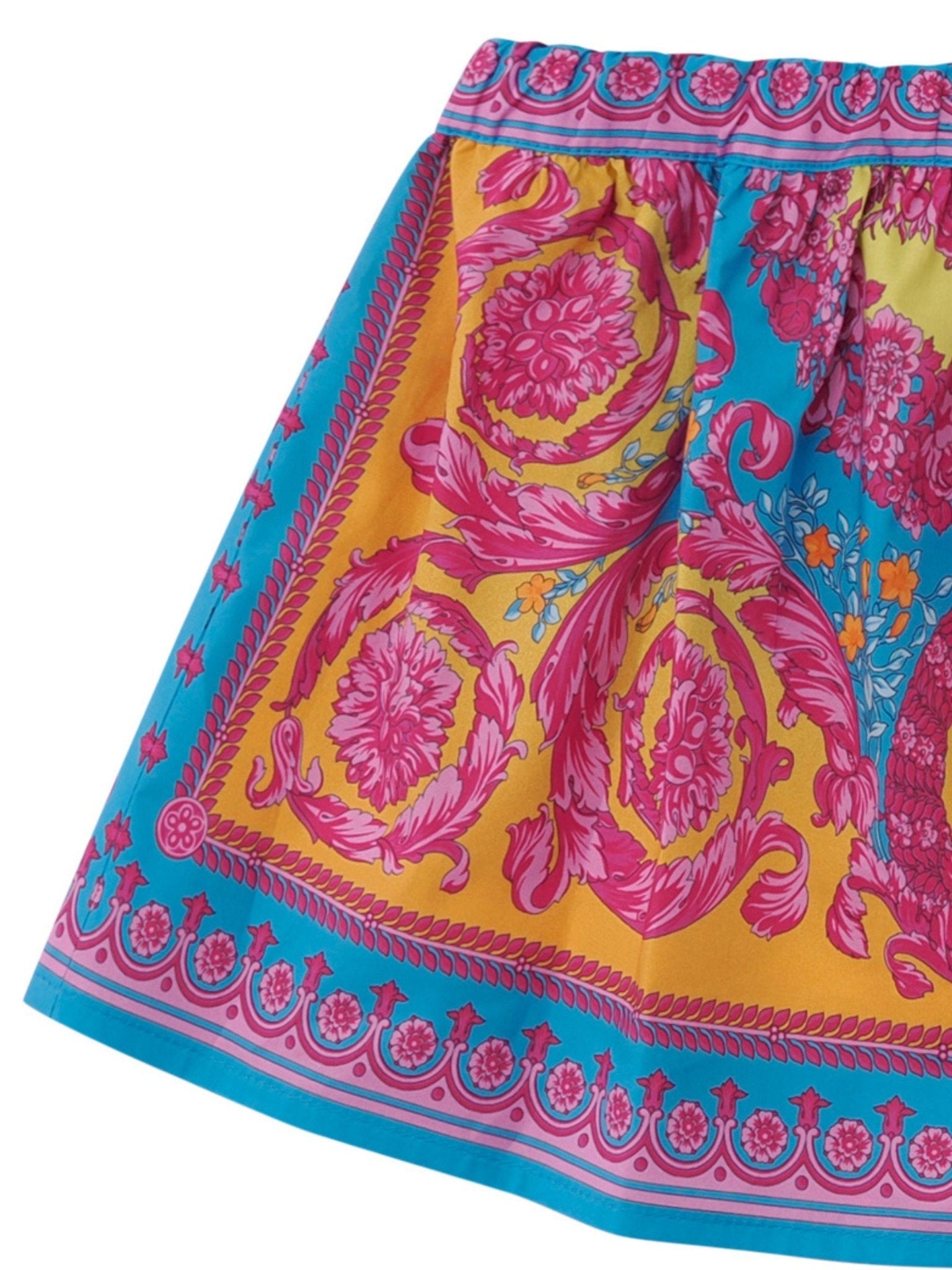 Gonna per neonata Versace Kids multicolor con stampa grafica - Rubino Kids