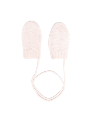 Bonpoint pink mitten gloves for newborns