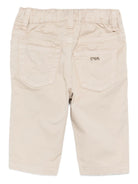 Pantaloni per neonato Emporio Armani Kids beige con elastico in vita 8NHJ02 4N7LZ 01M5 EMPORIO ARMANI KIDS 