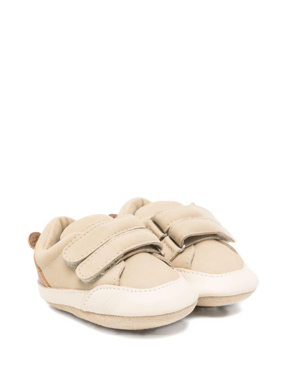 Scarpine primi passi per neonati Donsje beige con applicazione orecchie da orsetto 1043201 NL027 DONSJE 