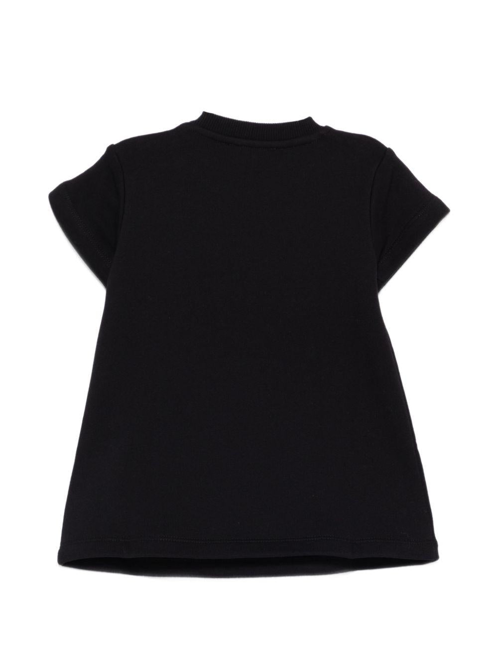 Abito per neonata Moschino Kids Nero con stampa orsetto MAV0C9LCA52 60100 MOSCHINO KIDS 