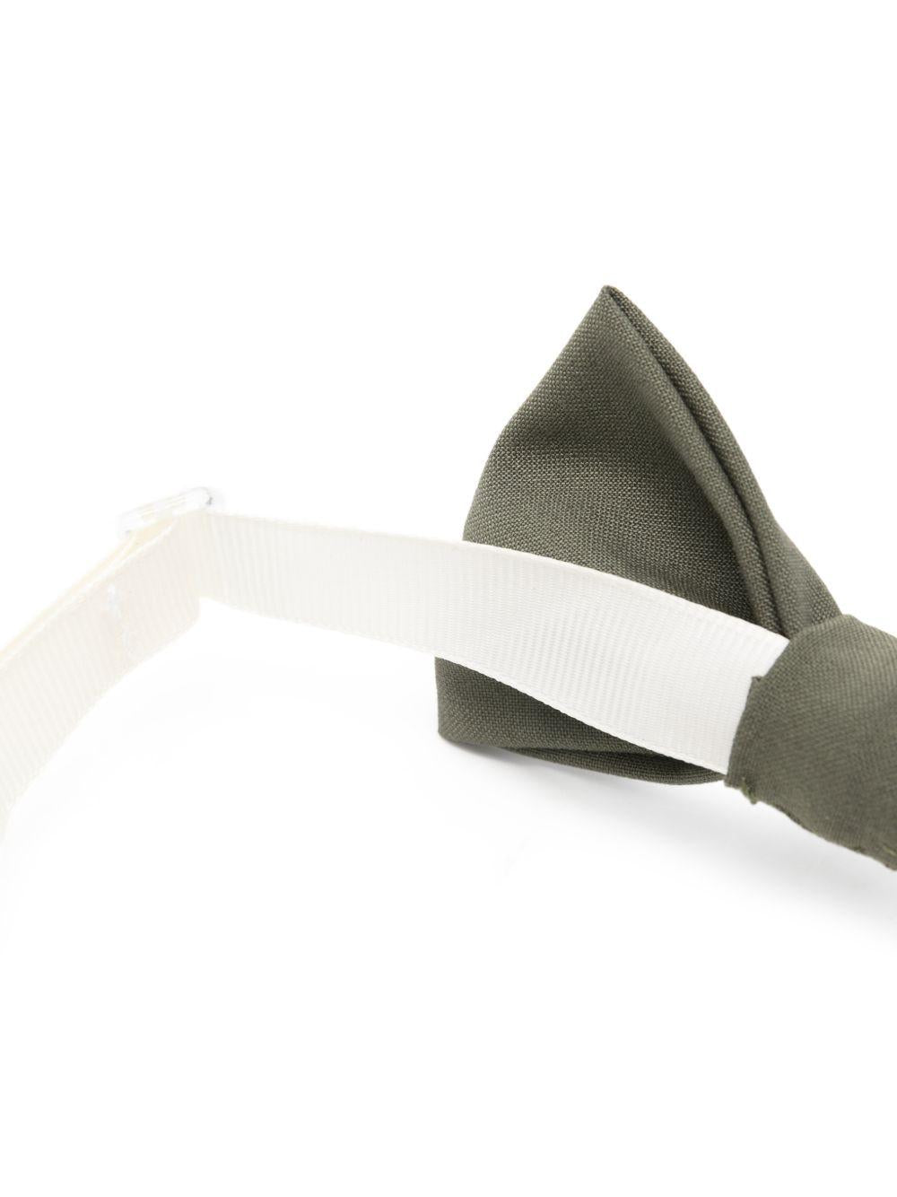 Papillon per bambino Paolo Pecora Kids verde a contrasto PP4256 OLIVA PAOLO PECORA KIDS 