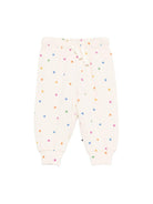 Pantaloni Selena per neonata Molo rosa con stampa a cuori 6S26I205 9537 MOLO 