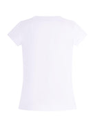 T-shirt per bambina Monnalisa Sweet Candies bianca con stampa grafica 11G609 7201 0099 MONNALISA 