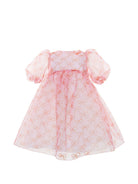 Abito per bambina Mi Mi Sol rosa con maniche a palloncino MFAB784TS1114 PNK MIMISOL 