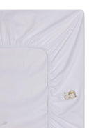 Lenzuolo con stampa illustrazione per neonato Atelier Choux bianco con orlo elasticizzato FS-CS-CAR P-CR ATELIER CHOUX PARIS 