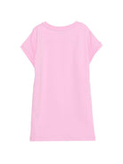 Abito per bambina Moschino Kids rosa con stampa grafica Teddy Bear HAV0EALDA25 51473 MOSCHINO KIDS 