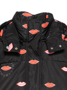 Giubbino per bambina Stella McCartney Kids nero con stampa baci TX2B87 Z3047 930MC STELLA McCARTNEY KIDS 